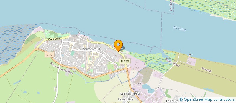 localisation de l'entreprise SNC COLAS  PAIMBUF