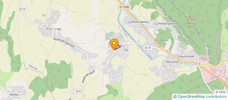 localisation de l'entreprise SNC COLLETTI à SILLINGY
