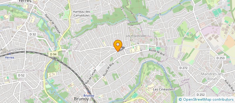 localisation de l'entreprise SNC COLLOT L'ARCHBOUM ET CIE  BRUNOY