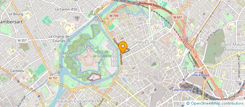 localisation de l'entreprise SNC COLPIN à LILLE