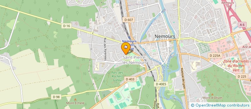 localisation de l'entreprise SNC COMBE  SAINT-PIERRE-LES-NEMOURS