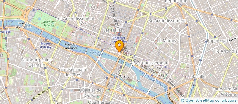 localisation de l'entreprise SNC COMPAGNIE FINANCIERE MASPERO  PARIS
