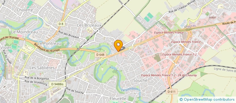 localisation de l'entreprise SNC COMPTOIR NIORTAIS TRAITEMENT DES EAU à NIORT