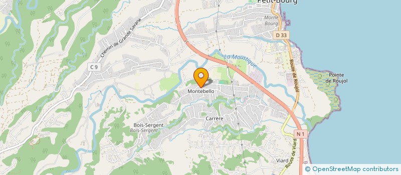 localisation de l'entreprise SNC CONFORMITES SERVICES à PETIT-BOURG