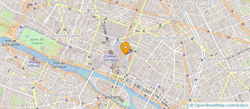 localisation de l'entreprise SNC CONSEIL ET MANAGEMENT ET ETUDES  PARIS