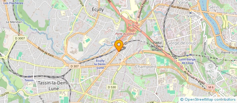 localisation de l'entreprise SNC CORNURES  TASSIN-LA-DEMI-LUNE