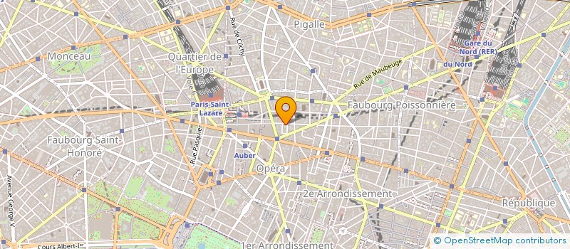 localisation de l'entreprise SNC COURBEVOIE RUE DE ROUEN  PARIS