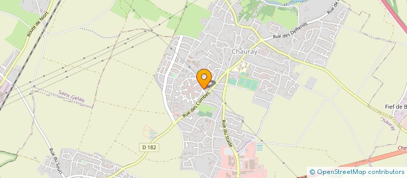 localisation de l'entreprise SNC COUREAU  CHAURAY