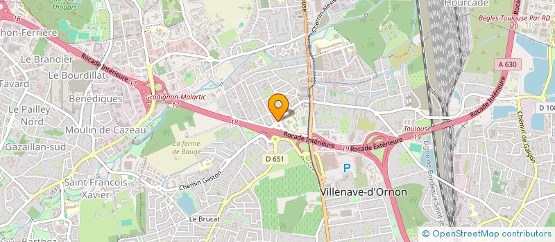 localisation de l'entreprise SNC COVELO PERET  VILLENAVE-D'ORNON