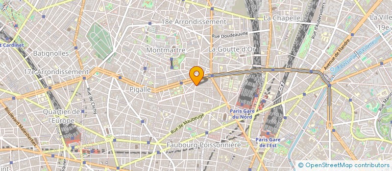 localisation de l'entreprise SNC CROS ET PERROT à PARIS