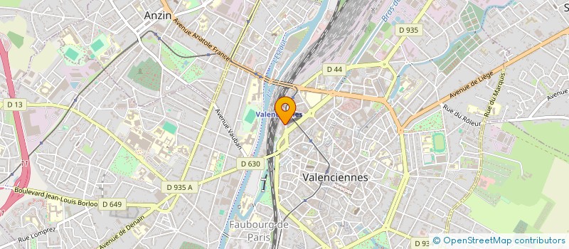 localisation de l'entreprise SNC CZULY COPIENNE  VALENCIENNES