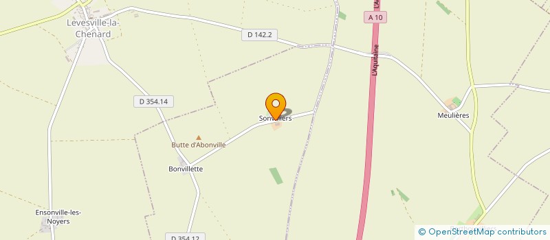 localisation de l'entreprise SNC D'ABONVILLIERS à FRESNAY L EVEQUE