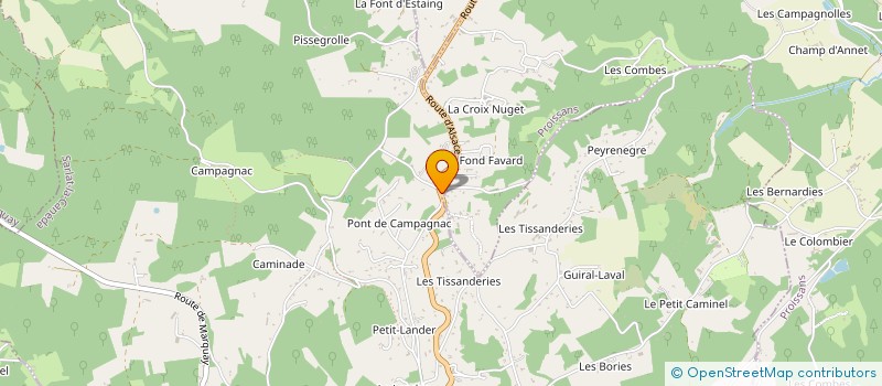 localisation de l'entreprise SNC DA SILVA à SARLAT-LA-CANEDA