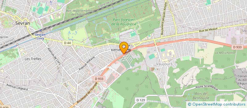 localisation de l'entreprise SNC DACOJEM  LIVRY-GARGAN