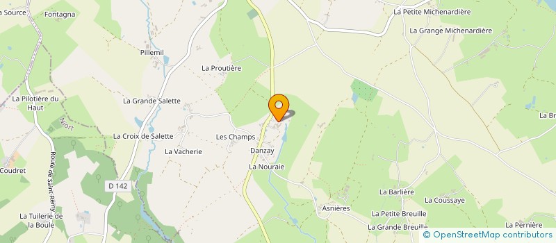 localisation de l'entreprise SNC DANZELEC  SAINT-GEORGES-DE-NOISNE