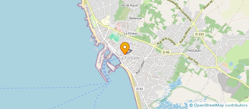 localisation de l'entreprise SNC DE FAISANDERIE DE LA PRESQU ILE  LA TURBALLE