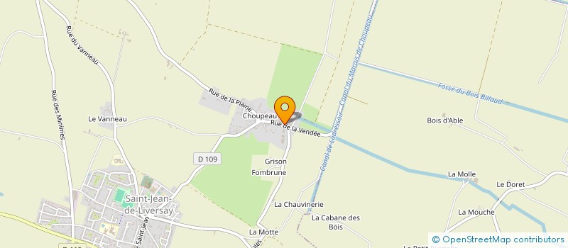 localisation de l'entreprise SNC DE L'AIR DE RIEN  SAINT-JEAN-DE-LIVERSAY