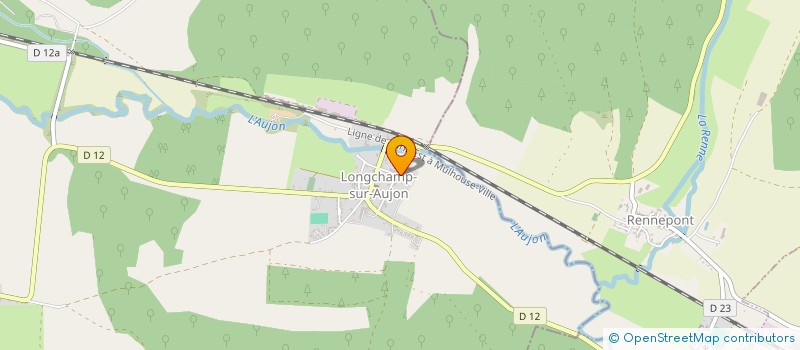localisation de l'entreprise SNC DE L'AUJON à LONGCHAMP-SUR-AUJON