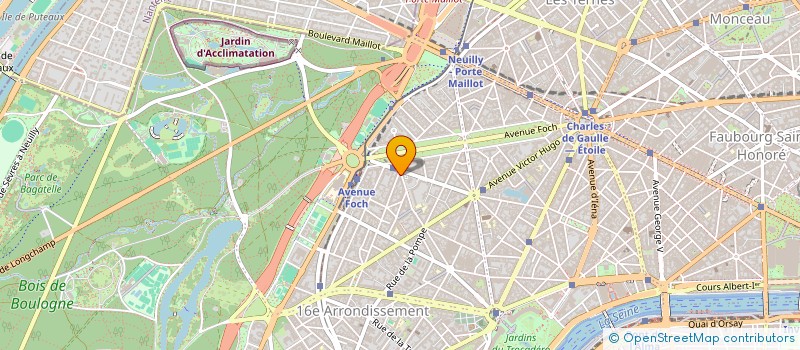 localisation de l'entreprise SNC DE L EXTANSION DE ROSNY  PARIS