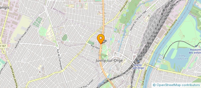 localisation de l'entreprise SNC DE L'OBSERVATOIRE à JUVISY-SUR-ORGE