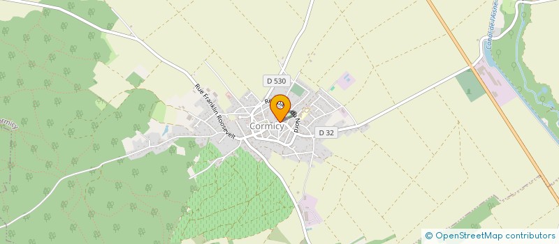 localisation de l'entreprise SNC DE LIGNES EN LIGNES  CORMICY