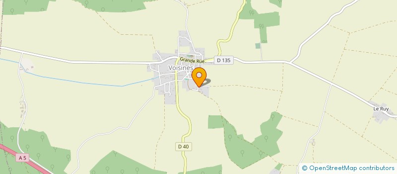 localisation de l'entreprise SNC DE MONTMILLAN à VOISINES