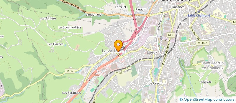 localisation de l'entreprise SNC DECITRE à SAINT-CHAMOND
