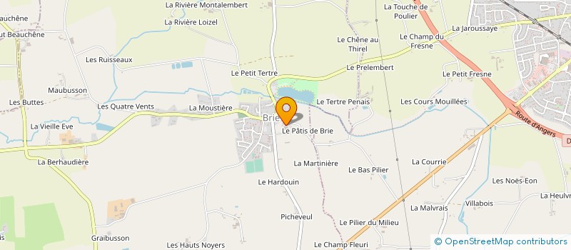 localisation de l'entreprise SNC DECOLORIS  CHANTELOUP