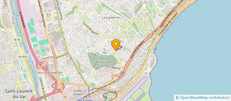 localisation de l'entreprise SNC DEFLORY ET CIE  NICE