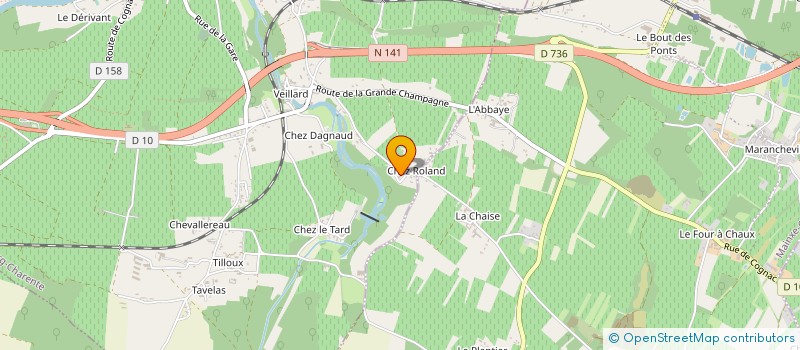 localisation de l'entreprise SNC DELAGE-TESSERON à JULIENNE