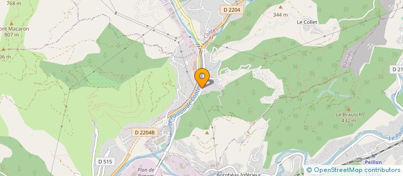 localisation de l'entreprise SNC DELAPORTE TEDDY  L'ESCARENE