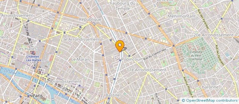 localisation de l'entreprise SNC DELHAS ET CIE à PARIS