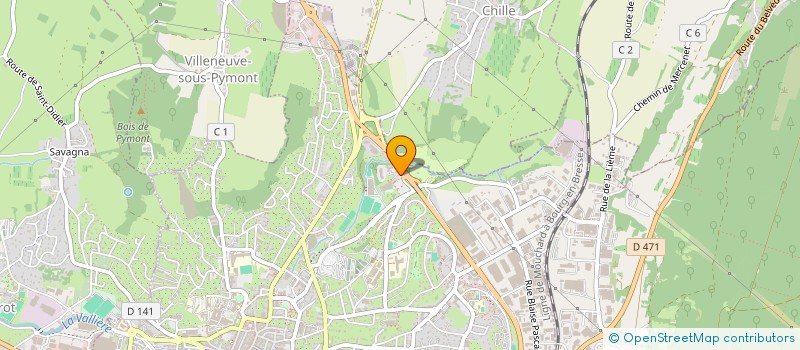 localisation de l'entreprise SNC DEMANGE 39 à LONS-LE-SAUNIER