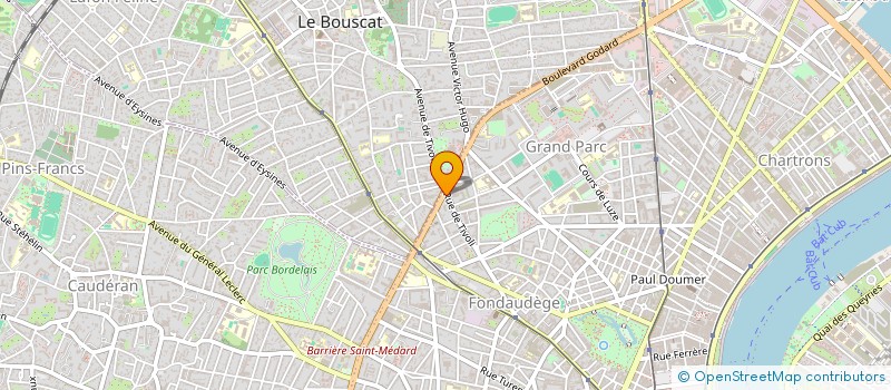 localisation de l'entreprise SNC DEMOURS INVEST à BORDEAUX