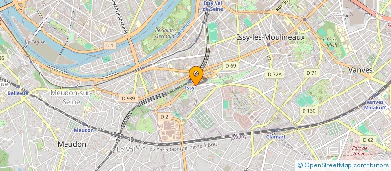 localisation de l'entreprise SNC DES 18 FLEURS à ISSY-LES-MOULINEAUX