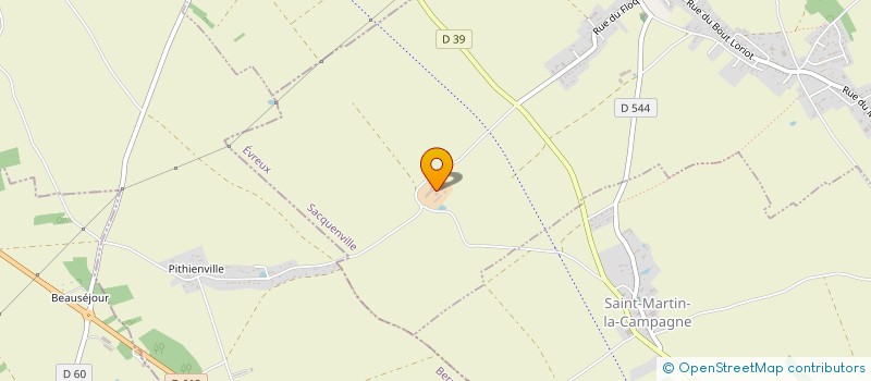 localisation de l'entreprise SNC DES 2 ANES  SACQUENVILLE