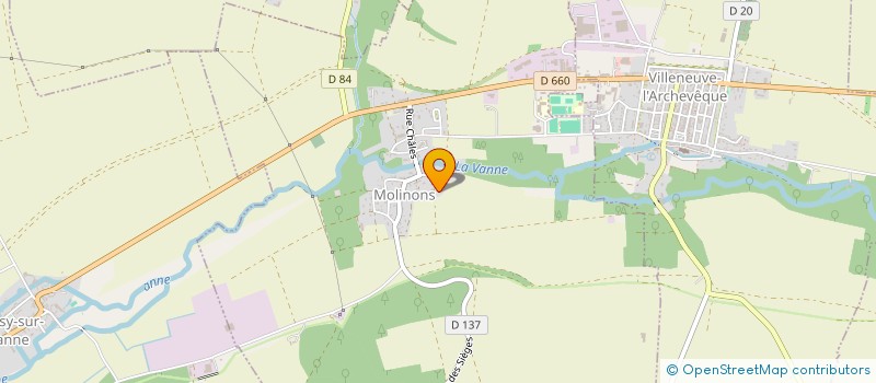 localisation de l'entreprise SNC DES BERTAUCHES  MOLINONS