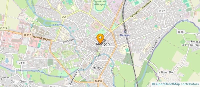 localisation de l'entreprise SNC DES DEMOISELLES à ALENCON