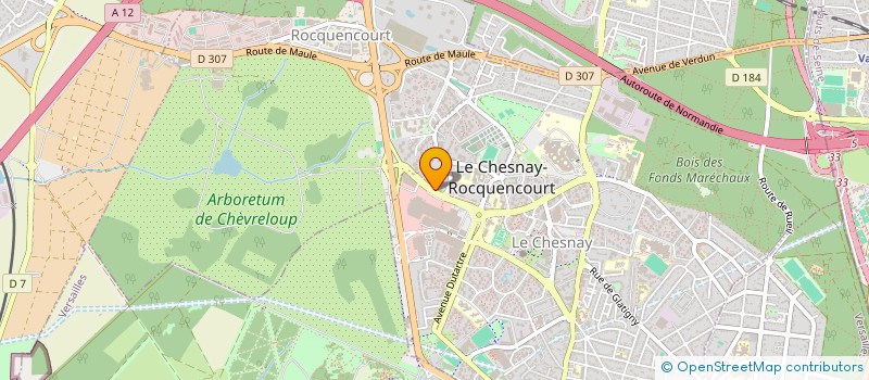 localisation de l'entreprise SNC DES DOUCETTES à LE CHESNAY-ROCQUENCOURT