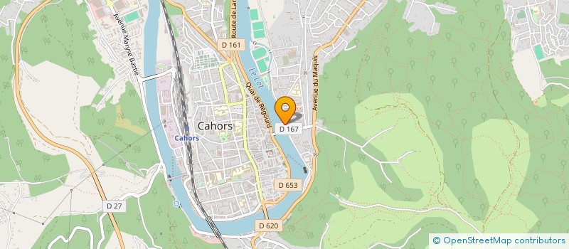 localisation de l'entreprise SNC DES JACOBINS à CAHORS