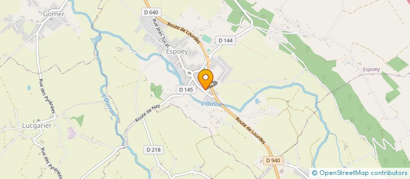 localisation de l'entreprise SNC DES PLATANES à SOUMOULOU