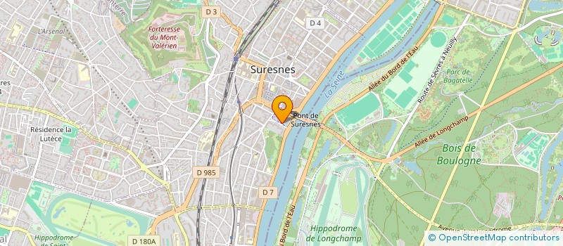 localisation de l'entreprise SNC DES PRODUITS LAITIERS à SURESNES