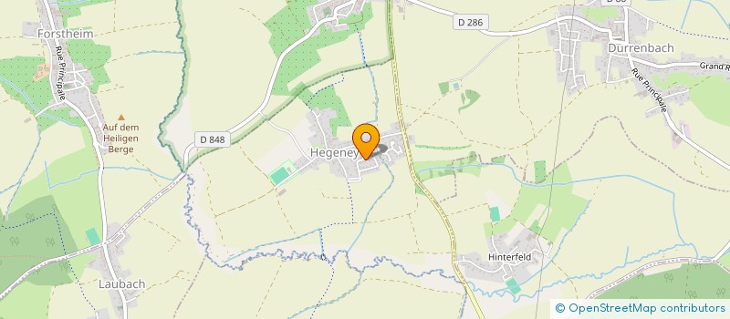 localisation de l'entreprise SNC DES TONNELIERS  ESCHBACH