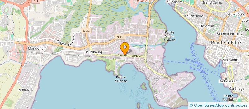 localisation de l'entreprise SNC DEV-INVEST 67  BAIE-MAHAULT