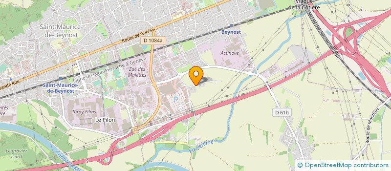 localisation de l'entreprise SNC DEVRIEUX DESFARGES à NEYRON