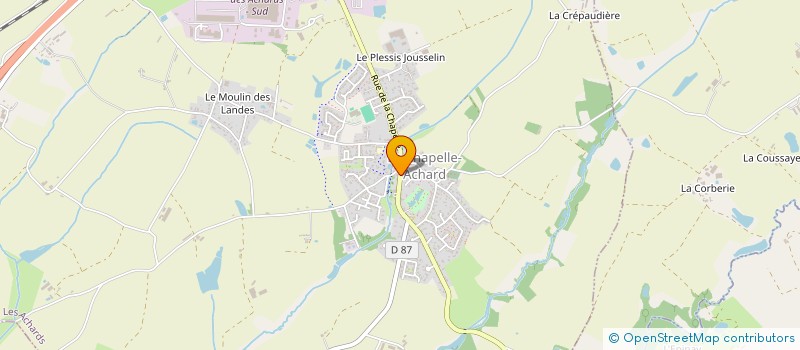 localisation de l'entreprise SNC DJCL2MA  LES ACHARDS