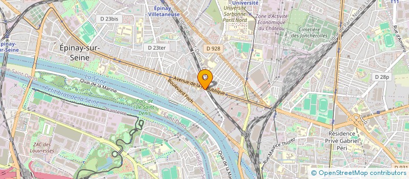localisation de l'entreprise SNC DJEMAI M ET DJEMAI Y à EPINAY-SUR-SEINE