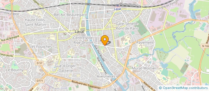 localisation de l'entreprise SNC DNFB à LAVAL