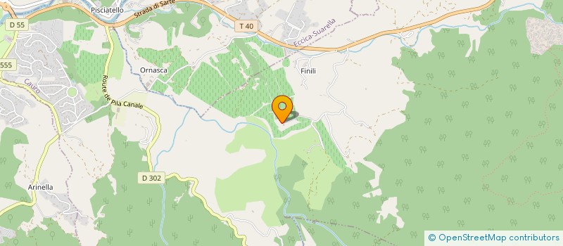 localisation de l'entreprise SNC DOMAINE DE CAPITELLO - PERETTI à CAURO
