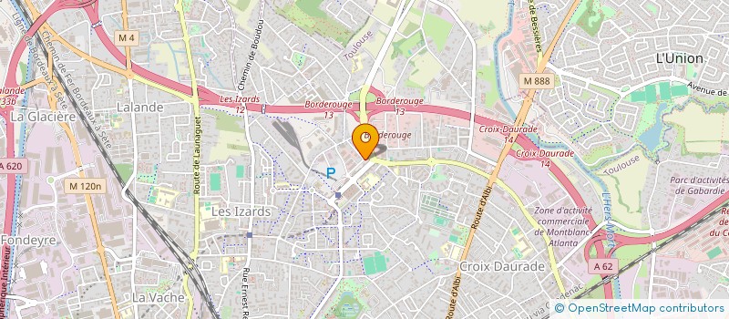 localisation de l'entreprise SNC DOMAINE DE LA CHAUX à TOULOUSE